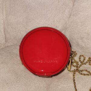 Marc Jacobs Vibrant Red Mini Crossbody Bag